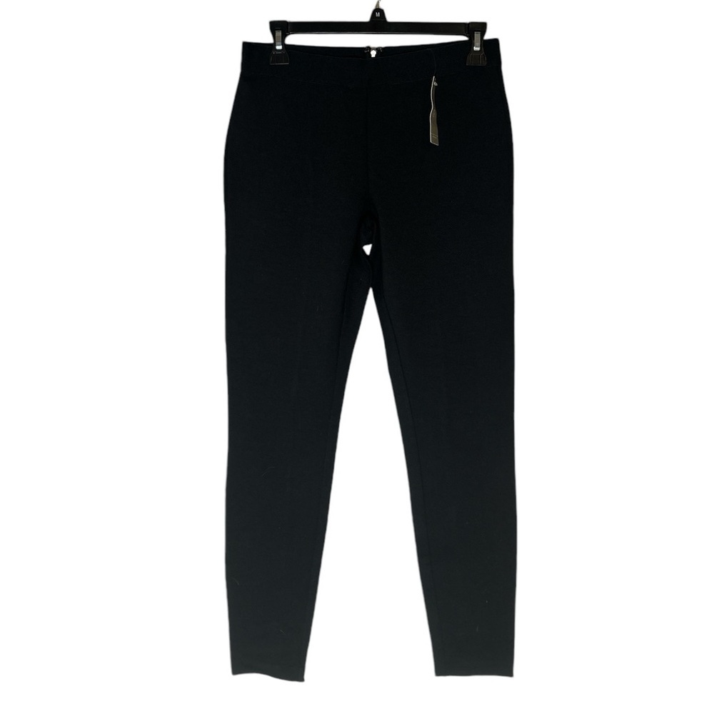 J Crew NWT black womens pants with elastic waist and back zipper size 6